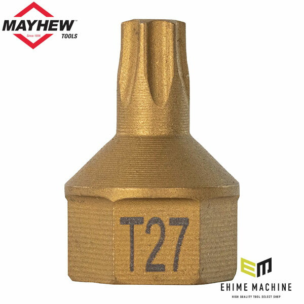日本正規品 メイヒュー T27ビットソケット 1/4SQ 7/16HEX 16114 (0045256161143) MAYHEW