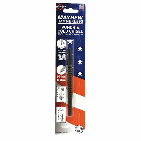 日本正規品 メイヒュー チゼル 5/16 & センターポンチ 3/16 17356 (0045256173566) MAYHEW
