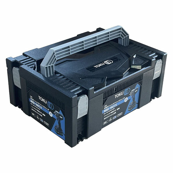 [26SS新商品] TOKU 12.7sq充電式シャットオフインパクトレンチ MBI-160TX 18V 5Ah 550N・m 急速充電25分 (4562185603842) 東空販売