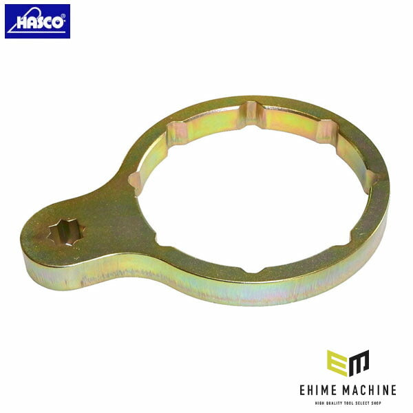 ハスコー 燃料フィルターレンチ ふそう UD いすゞ大型車用 適合サイズ109mm 差込角12.7sq MD-513F (4580372206713) HASCO