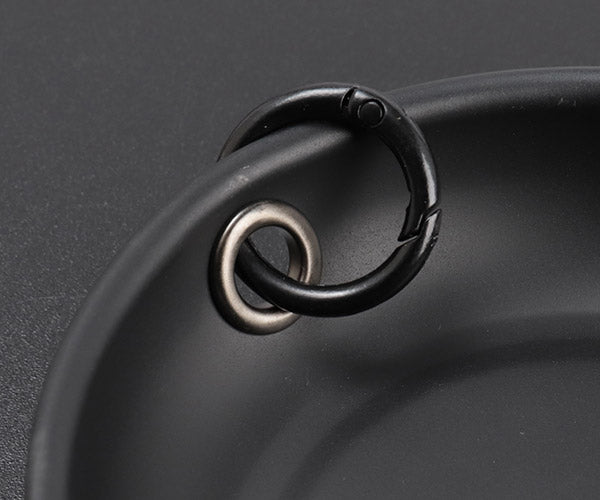 [26AW新商品] ロブテックス マグネットトレイ 小 直径108mm カラビナリング付 ハトメ加工 フッ素樹脂コーティング ステンレス製 パーツトレイ (MGC105)(4963202016513) LOBSTER エビ