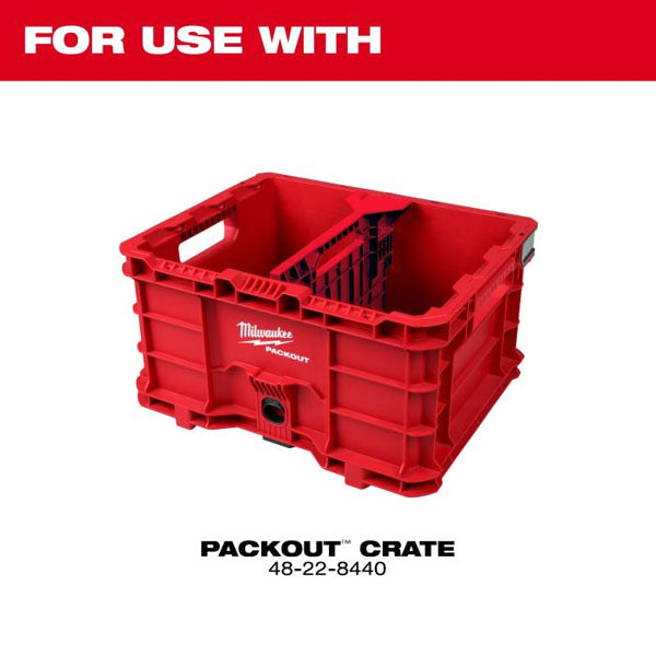 日本正規品 ミルウォーキー PACKOUT コンテナ用ディバイダー 仕切り 収納 (4932500145) (4573592057883) milwaukee