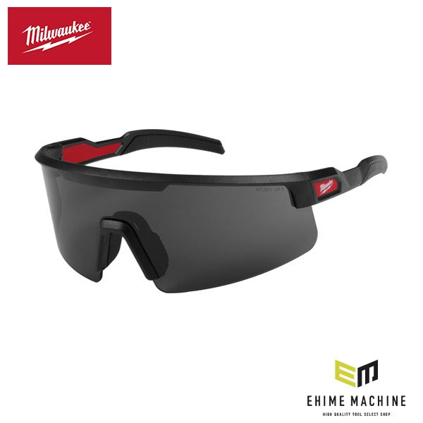 日本正規品 ミルウォーキー 一眼型セーフティーグラス スモーク (4932500722)(4573592072589) milwaukee