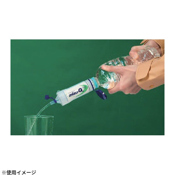 ミズキュー 携帯型浄水器 ミズキュープラス ペットボトル装着 カートリッジ式 日本製 (MIZP)(4562182770035) mizu-Q