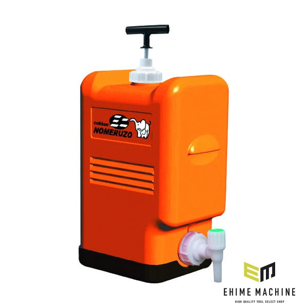 ミヤサカ工業 ポリタンク型非常用浄水器 コッくん飲めるゾウ ミニ 手動ポンプ式 約250L/時 日本製 (MJMI-02)(4562344563031)