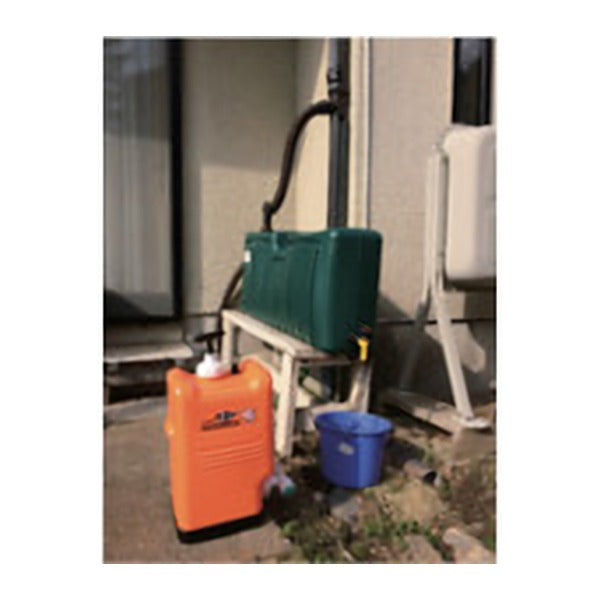 ミヤサカ工業 ポリタンク型非常用浄水器 コッくん飲めるゾウ ミニ 手動ポンプ式 約250L/時 日本製 (MJMI-02)(4562344563031)