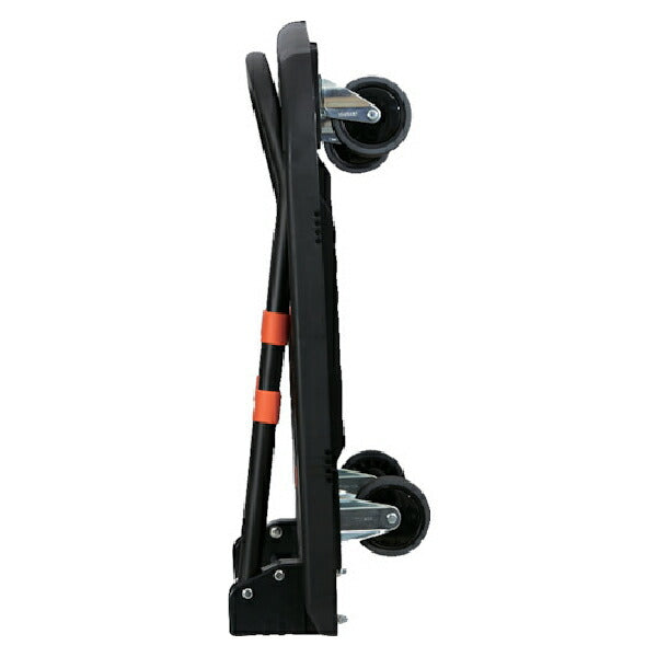 TRUSCO 樹脂台車 NEWカルティオ 780x490 MPK-780-BK 折りたたみ式台車 黒 軽量化6.8kg 安定性向上 トラスコ中山