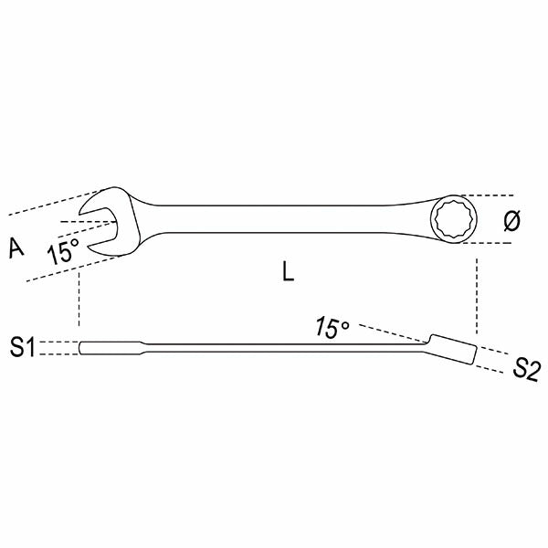 日本正規品 ベータ コンビネーションレンチ 29mm (42 29)(8014230959184) Beta