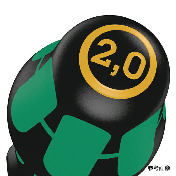 日本正規品 Wera 008055 335 電工用ブレード レーザーチップマイナスドライバー 細軸 先端サイズ1.0x5.5mm 丸軸ドライバー  05008055001 ヴェラ ベラ