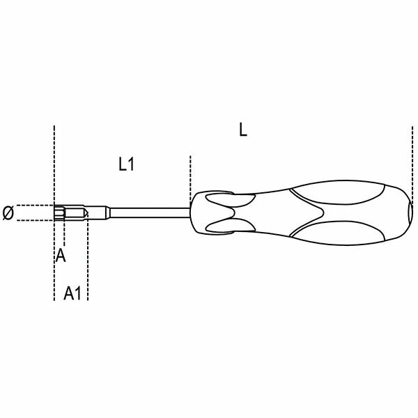 日本正規品 ベータ ナットドライバー 8mm (ショート) (942BX 8)(8014230381152) Beta