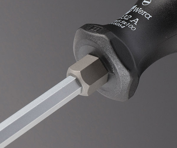 日本正規品 Wera 018264 932ネジノミ 貫通タイプ マイナスドライバー 先端サイズ1.0x5.5mm ネジ締め ハツリ タガネ 05018264001 ヴェラ ベラ