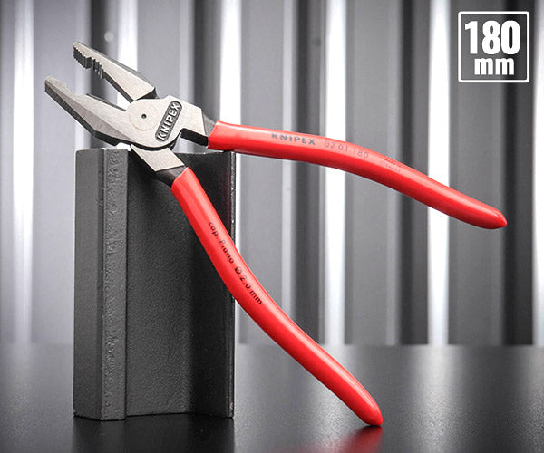 日本正規品 クニペックス 強力型ペンチ (0201-180)(4003773033134) 業務向け KNIPEX