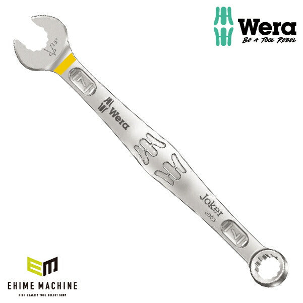 日本正規品 Wera 020199 6003 ジョーカー 進化系コンビネーションレンチ サイズ7mm 十二角スパナメガネレンチ 05020199001 ヴェラ ベラ