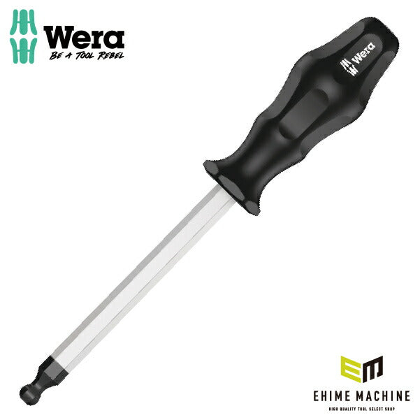 日本正規品 Wera 022835 352 ボールポイント六角ドライバー 六角サイズ12.0mm ブラックポイント仕上げ 05022835001 ヴェラ ベラ