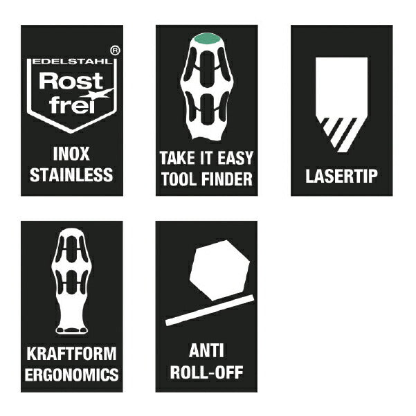 日本正規品 Wera 032004 3335 ステンレスマイナスドライバー 先端サイズ1.0x5.5mm 05032004001 ヴェラ ベラ