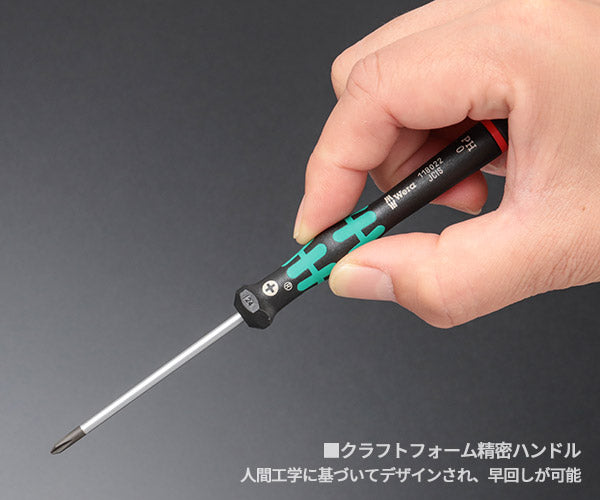 日本正規品 Wera 073675 精密ドライバーセット12本組 ポーチ付き