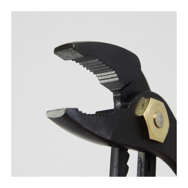 フジ矢 ウォーターポンププライヤー(黒金・バネ付き) (110-250S-BG)(4952520853023) FUJIYA 工具