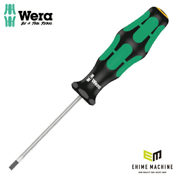 日本正規品 Wera 110000 335 電工用ブレード マイナスドライバー 細軸 先端サイズ0.4x2.5mm 丸軸ドライバー  05110000001 ヴェラ ベラ