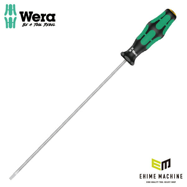 日本正規品 Wera 110003 335 電工用ブレード マイナスドライバー 細軸 先端サイズ0.6x3.5mm 丸軸ドライバー  05110003001 ヴェラ ベラ