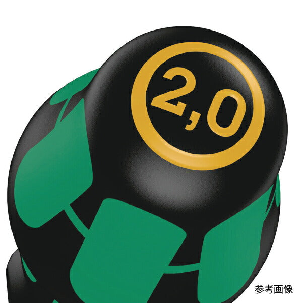 日本正規品 Wera 110010 334 レーザーチップマイナスドライバー 先端サイズ1.2x6.5mm 丸軸ドライバー  05110010001 ヴェラ ベラ