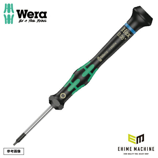 日本正規品 Wera 118072 2054 ブラックポイント早回し精密ドライバー 六角タイプ ヘックスプラス 先端サイズ3.0mm 05118072001 ヴェラ ベラ