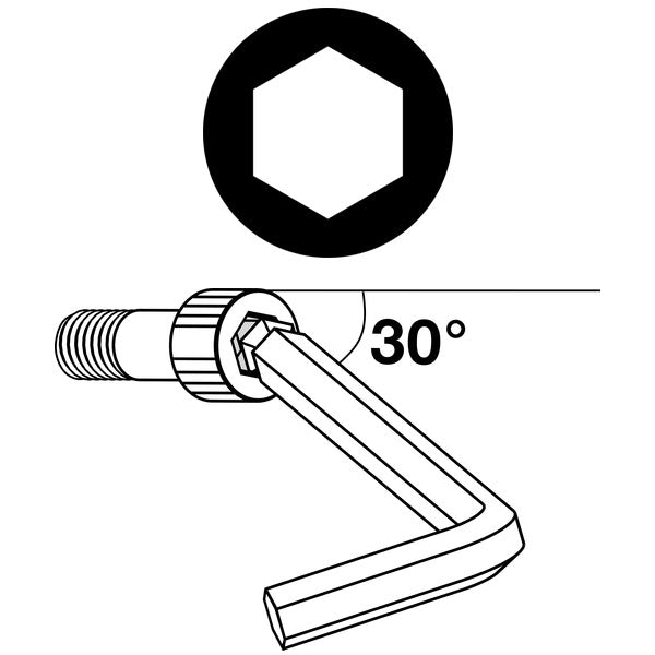 日本正規品 PBスイスツールズ ホルダー付ボールポイント六角レンチセット 9本組 (212.H-10CN) (7610733235186)