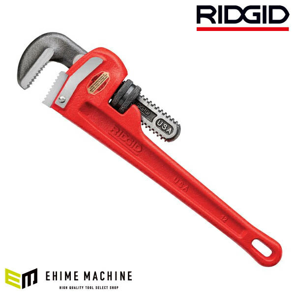 RIDGID リジッド 31015 12HD ストレートパイプレンチ 全長300mm