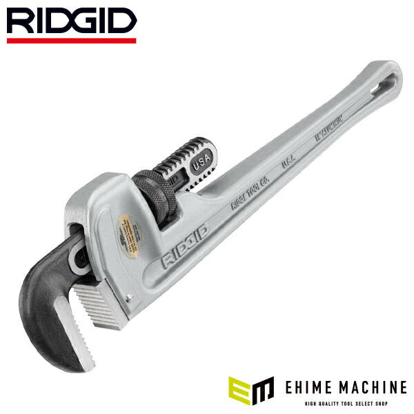 RIDGID リジッド 31100 818 アルミストレートパイプレンチ 全長450mm