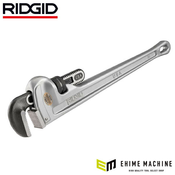 RIDGID リジッド 31105 824 アルミストレートパイプレンチ 全長600mm