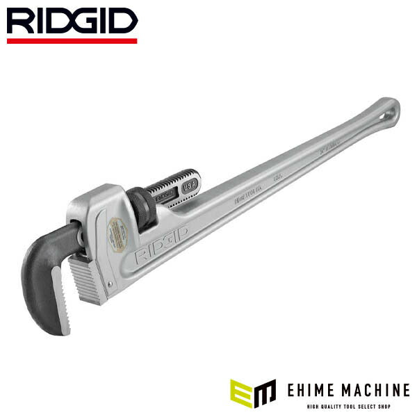 RIDGID リジッド 31110 836 アルミストレートパイプレンチ 全長900mm