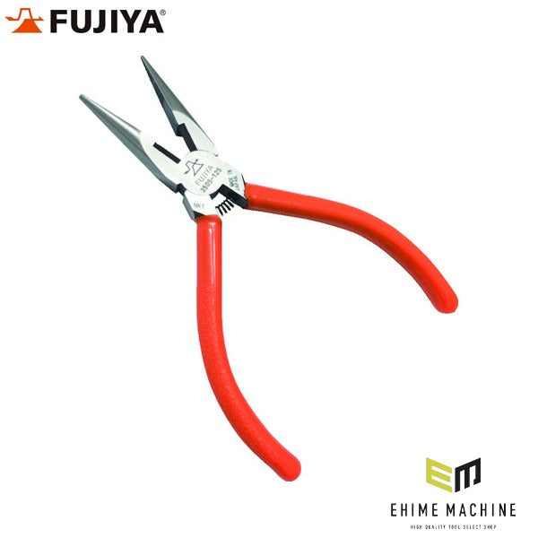 フジ矢 バネ付ラジオペンチ 125mm (350S-125)(4952520035252) FUJIYA 工具
