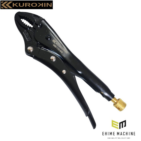 フジ矢 ロッキングプライヤー(黒金) (400-175-BG)(4952520049211) FUJIYA 工具