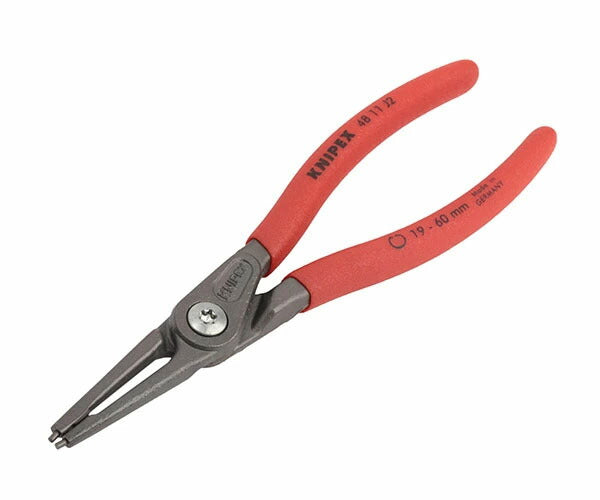 日本正規品 クニペックス 穴用精密スナップリングプライヤー 直 (4811-J2)(4003773048534) 業務向け KNIPEX