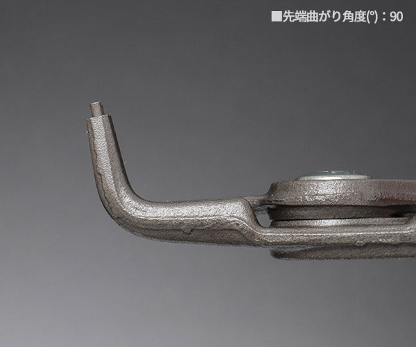 日本正規品 クニペックス 軸用精密スナップリングプライヤー 曲 (4921-A11)(4003773048824) 業務向け KNIPEX