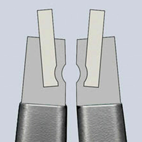 日本正規品 クニペックス 軸用精密スナップリングプライヤー 曲 (4921-A21)(4003773048831) 業務向け KNIPEX