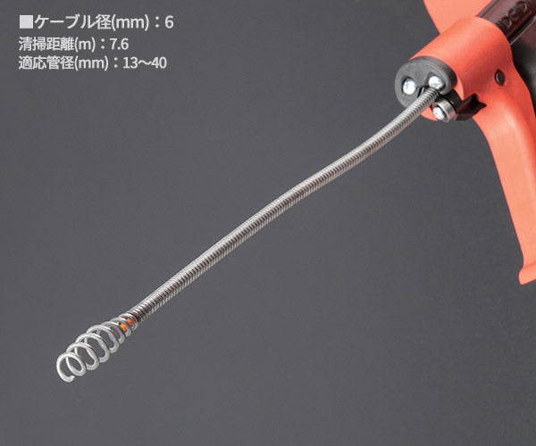 RIDGID ドレンクリーナー パワースピン+ 57043