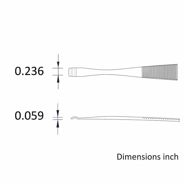 日本正規品 アイデアルテック 5MM筒横 ステンレスピンセット(耐酸/磁) (572.SA.1.IT)(7640144712099) ideal-tek