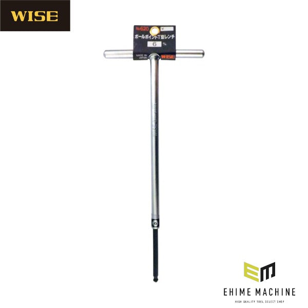 ワイズ ボールポイントT型レンチ6mm (620-60)(4951908002619) WISE フジ矢