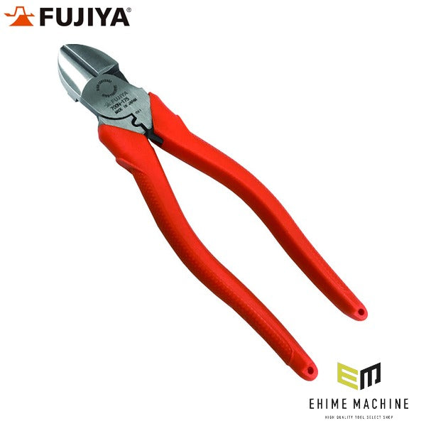 フジ矢 偏芯強力ニッパー(圧着機能付) (700N-175)(4952520077092) FUJIYA 工具