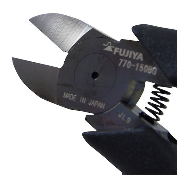 フジ矢 電工名人強力ニッパー(ラウンド刃・黒金) (770-150BG)(4952520077238) FUJIYA 工具