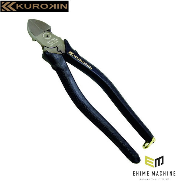 フジ矢 電工名人偏芯薄刃ニッパー(黒金) (7700N-200BG)(4952520077207) FUJIYA 工具