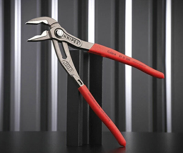 【ワケあり特価品】 (状態A) 日本正規品 クニペックス コブラエクストラスリムウォーターポンププライヤー (8751-250)(4003773061267) 業務向け KNIPEX