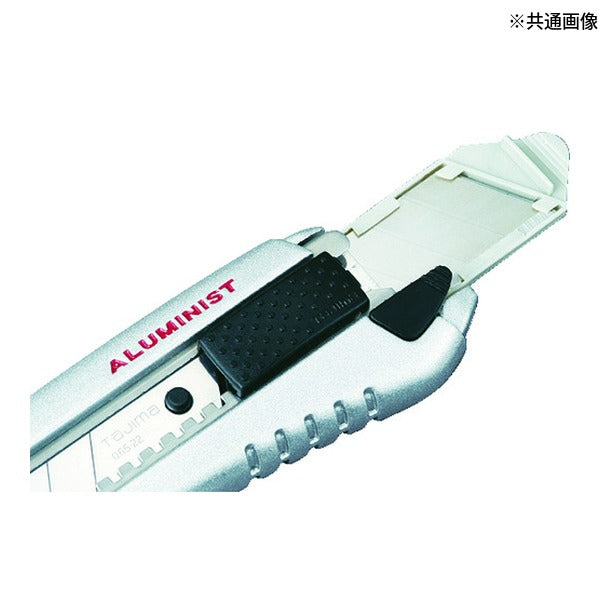 タジマ カッターナイフ オートロックLアルミニスト メタリックレッド (AC-L500R)(4975364017178) TAJIMA TJMデザイン