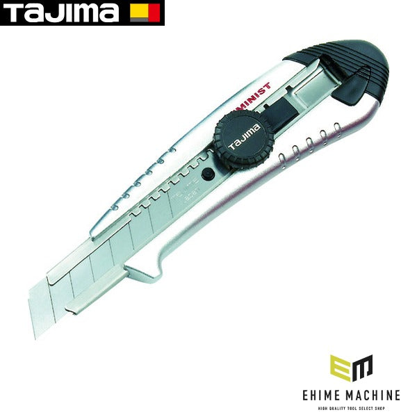 タジマ カッターナイフ ネジプロLアルミニスト シルバー (AC-L501S)(4975364017192) TAJIMA TJMデザイン