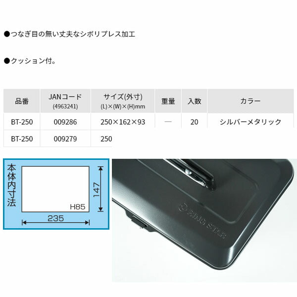 リングスター BT-250(グレー) ビートルボックス (BT-250ｸﾞﾚｰ)(4963241009279) RINGSTAR