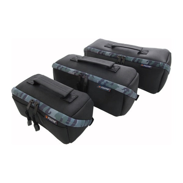 フジ矢 布製工具ケース 迷彩グレー Mサイズ (FHC-MA)(4952520411841) FUJIYA 工具