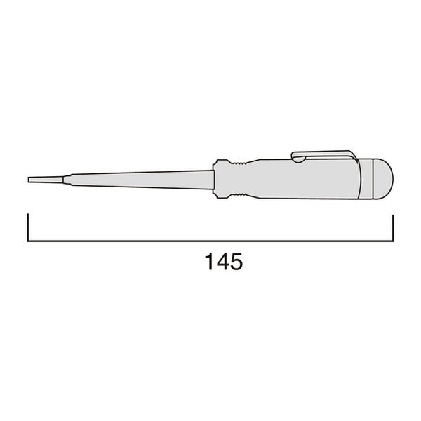 フジ矢 検電ドライバー (FKD-01)(4952520403129) FUJIYA 工具