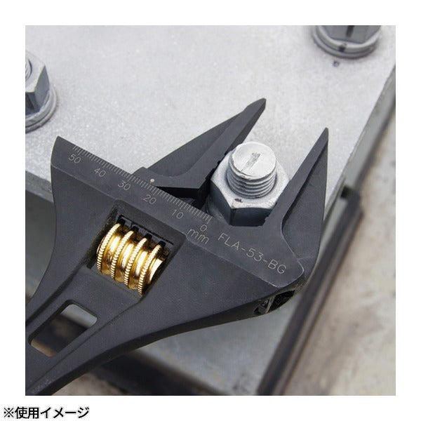 フジ矢 ライトモンキー(黒金) (FLA-53-BG)(4952520852231) FUJIYA 工具
