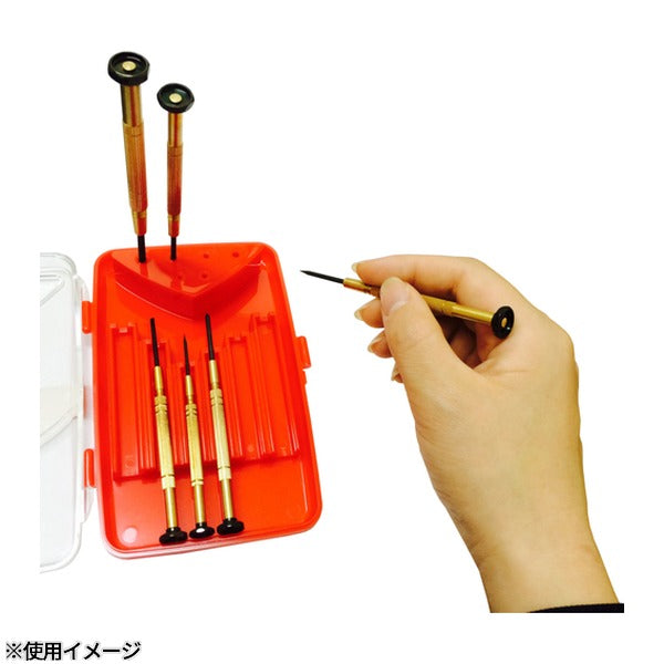 フジ矢 FPD-6S 精密ドライバーセット6本組 (FPD-6S)(4952520403112) FUJIYA 工具