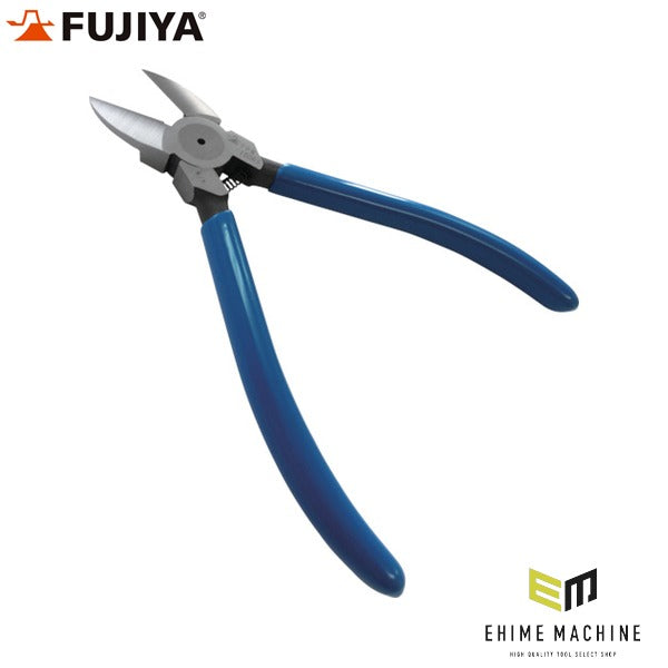 フジ矢 プラスチックニッパー(ラウンド刃・バネ付)150mm (FPN-150RS)(4952520009222) FUJIYA 工具